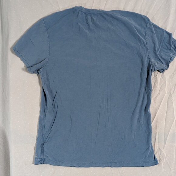 DKNY JEANS BLUE T-SHIRT SIZE XL FRONT POCKET MEN'S UNISEX SHIRT FASHION STYLE - Picture 15 of 16
